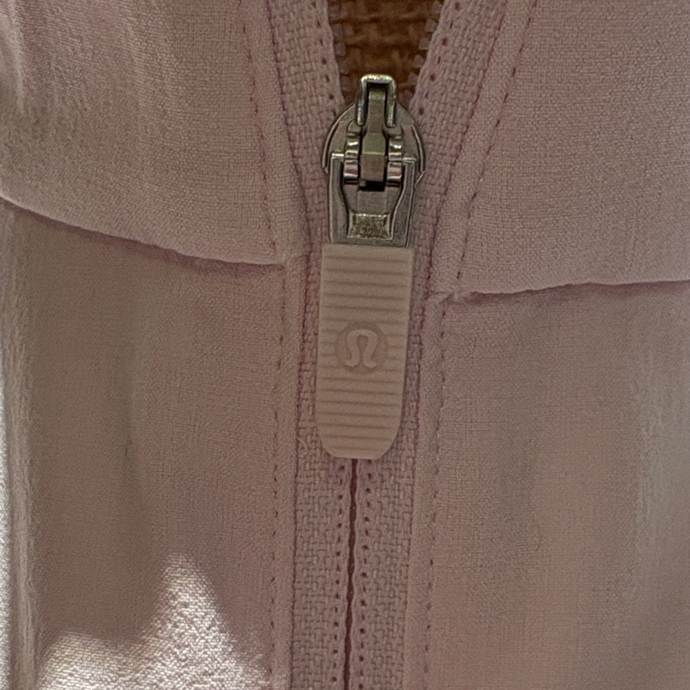 Lululemon Light Pink Zip-Up Jacket